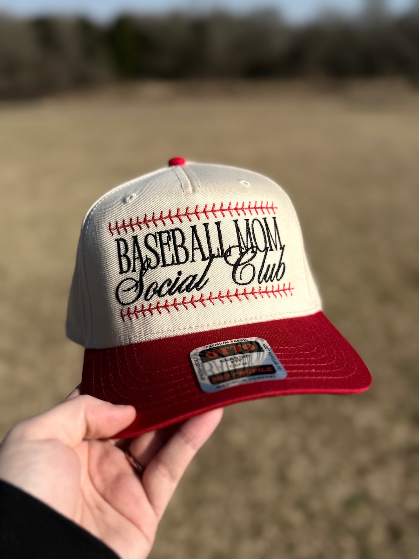 Baseball Mom Social Club Cap