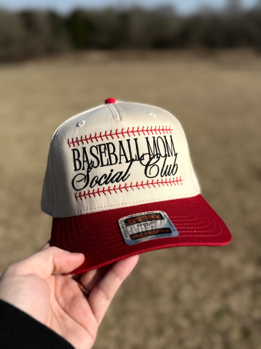Baseball Mom Social Club Cap